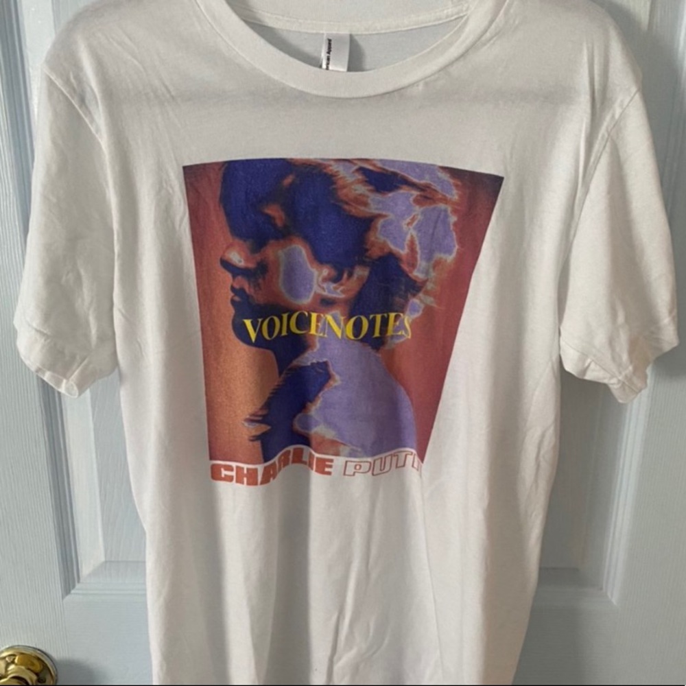 Charlie Puth 2018 Tour Shirt Size Med